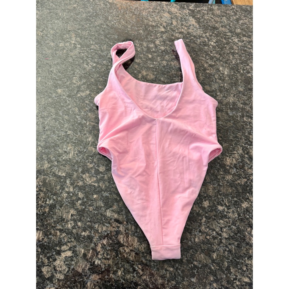 $416 Oceanus Alabama Pink Beaded Butterfly Floral One Piece Swimsuit Women S NWT - Picture 9 of 9